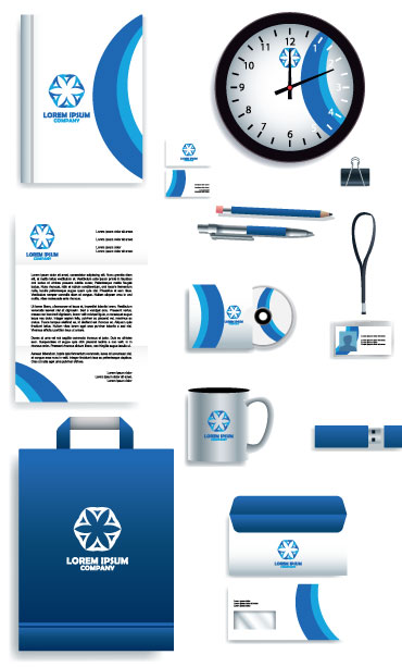 Campany logos, letterheads, catalogues, capes, t-shirts and other paraphenalia